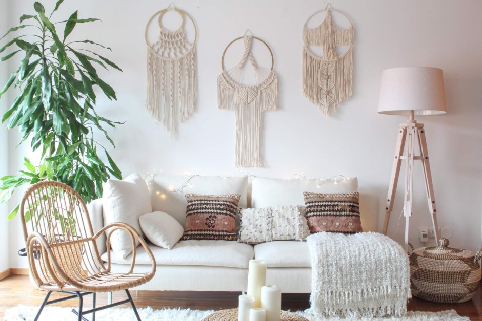 Woven Wall Art Boho Macrame