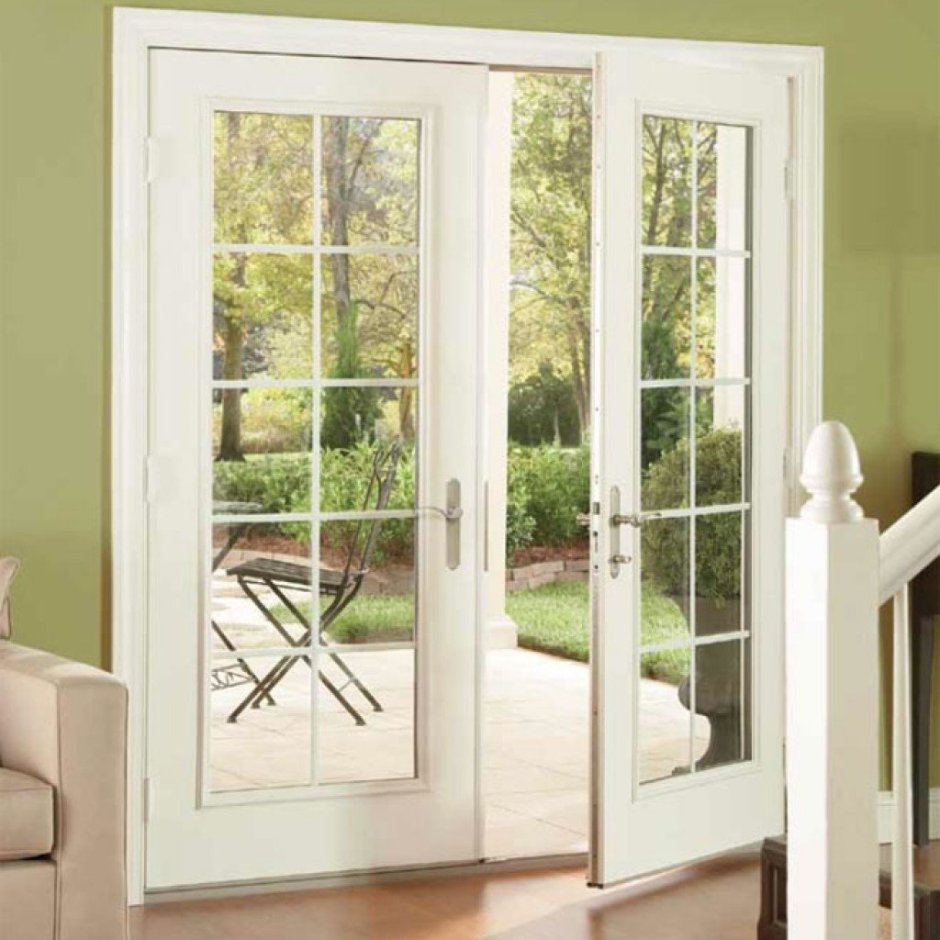 Французские двери VEKA