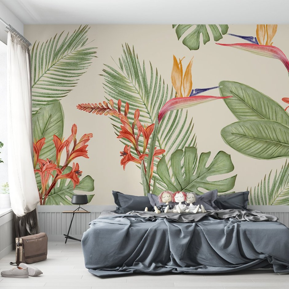 Монстера Вариегата обои на телефон