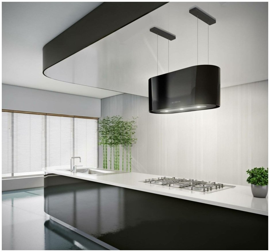 Кухонная вытяжка Konigin Equilibrium w Steel Glass