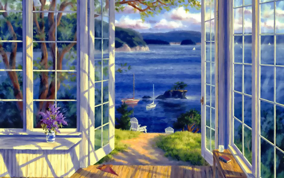 Пейзажи Randy van Beek