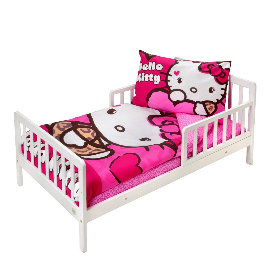 Декор для комнаты кровать hello Kitty