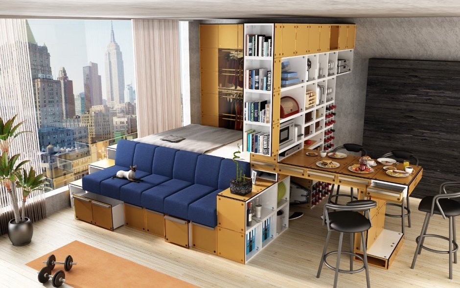 Murphy Bed откидная кровать Мерфи