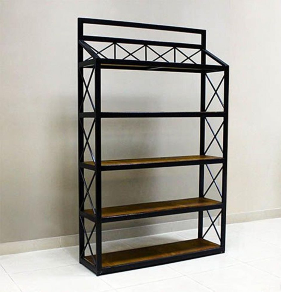 Этажерка Metall&Woods St-3 в стиле лофт