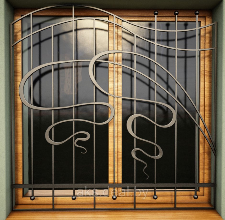 Оконные решетки необычные