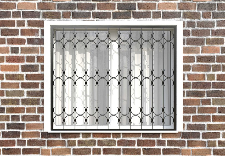 Оконная решетка 1400х2150