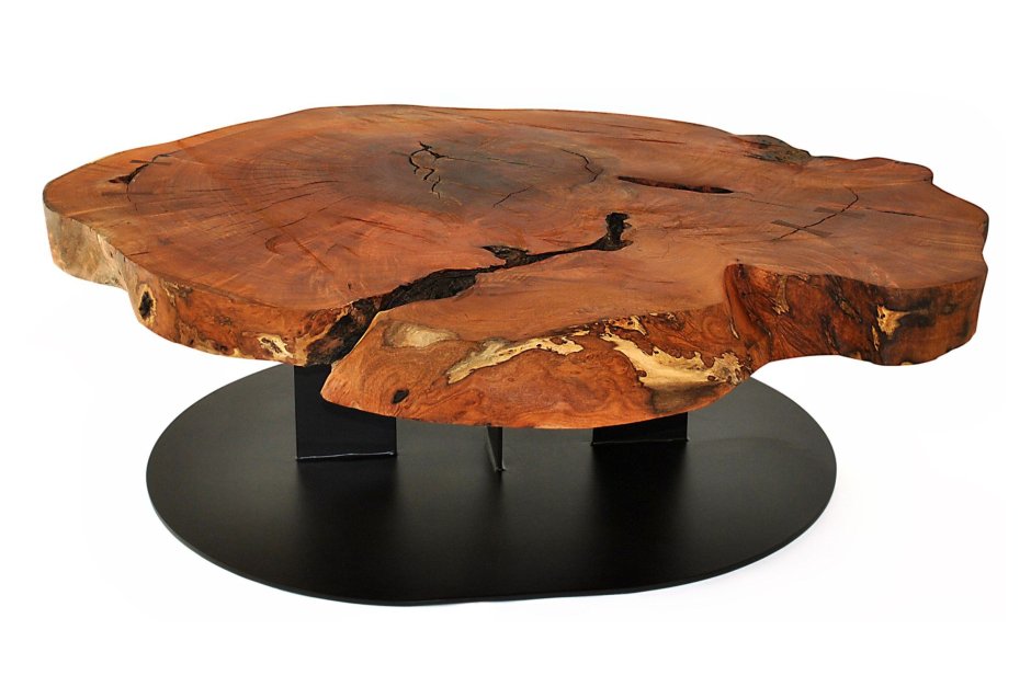 Стол журнальный Slab Wood