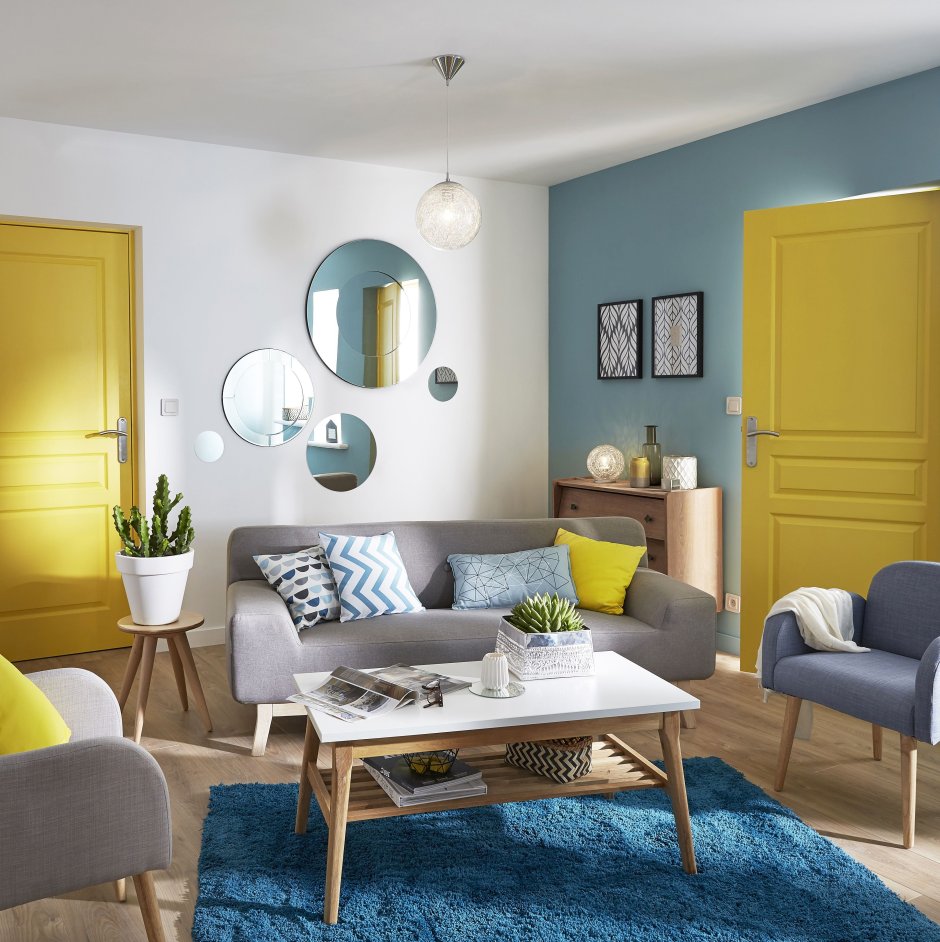 Цветовая гамма в интерьере