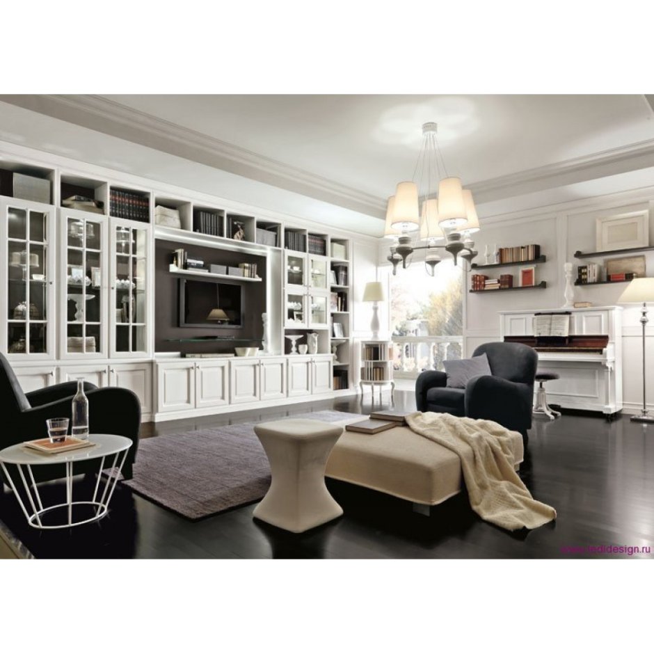 Ангстрем мебель гостиная Неоклассика