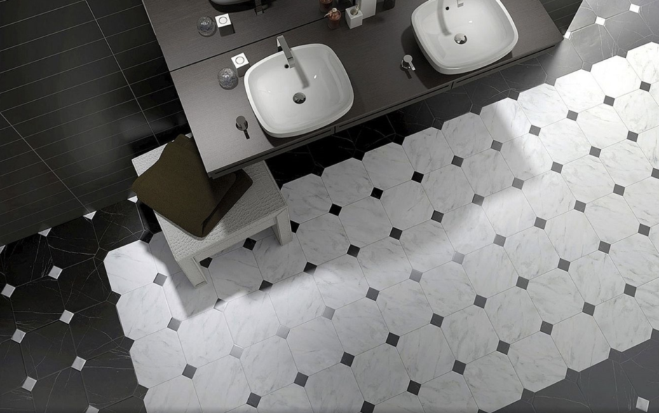 Плитка напольная Octagon Blanco Mate