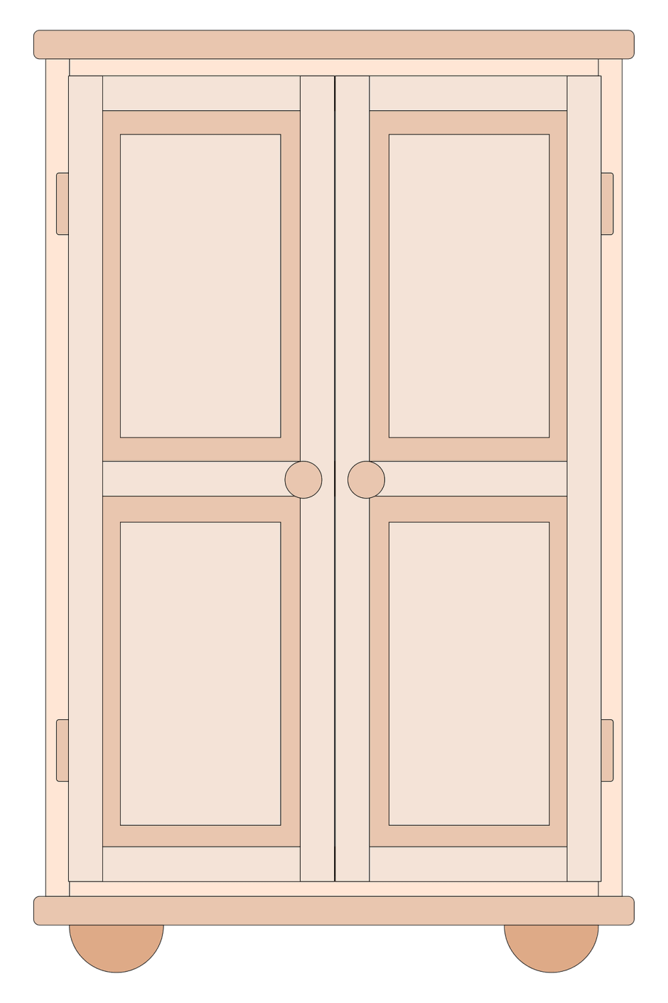 Шкаф рисунок