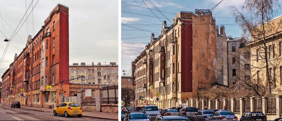 Плоский дом в Москве на Таганке