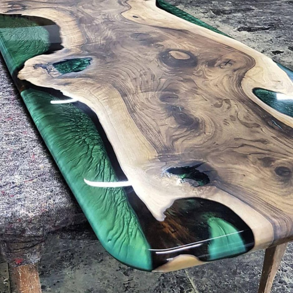 Slab Wood эпоксидная смола