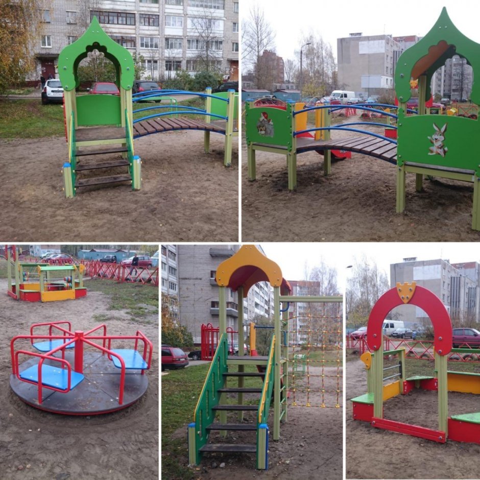Детские площадки для самых маленьких