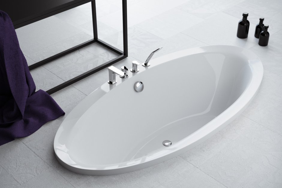Акриловая ванна excellent Lumina 190 x 95 (96) см, WAEX.lum19wh