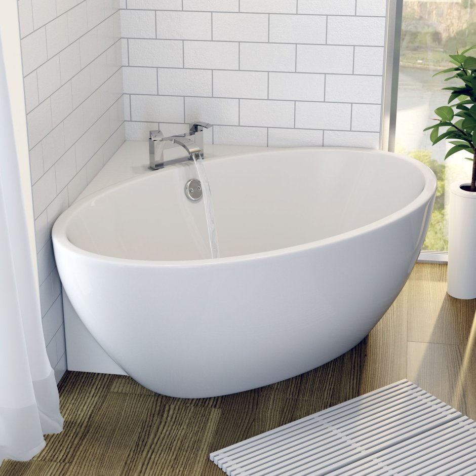 Devit kreno 1485*743 free standing Corner Bathtub отдельностоящая угловая ванна