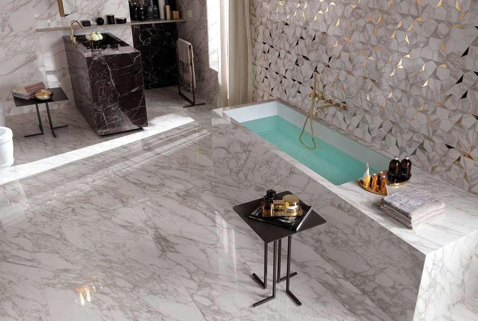 Плитка атлас Конкорд Италия Марвел Calacatta