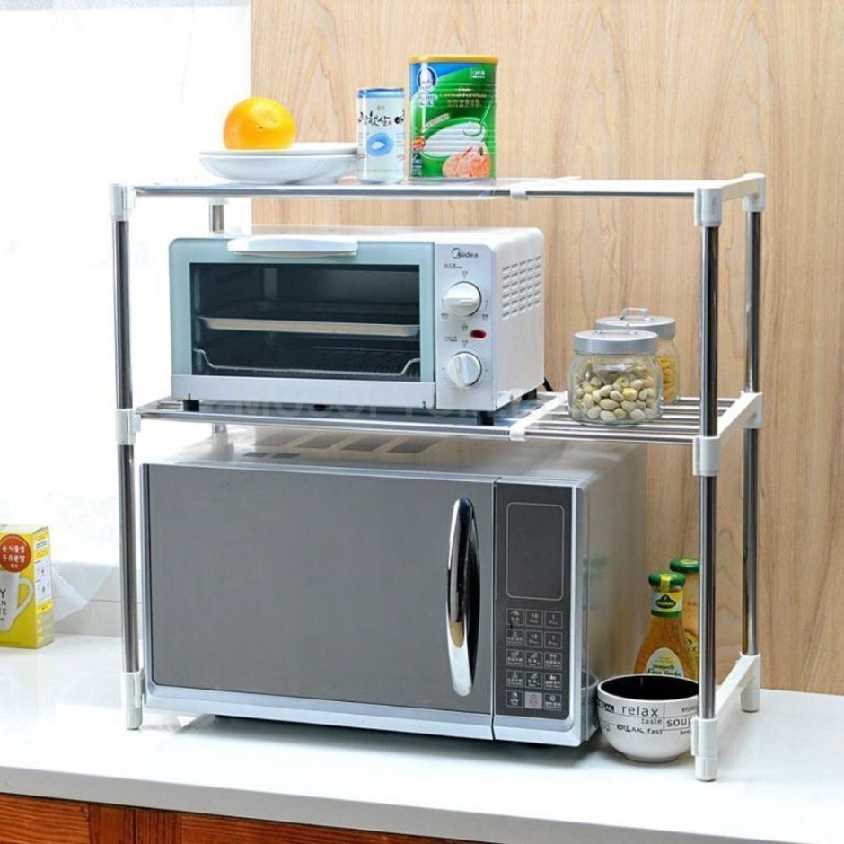 Полка для СВЧ Multifunctional Storage Rack