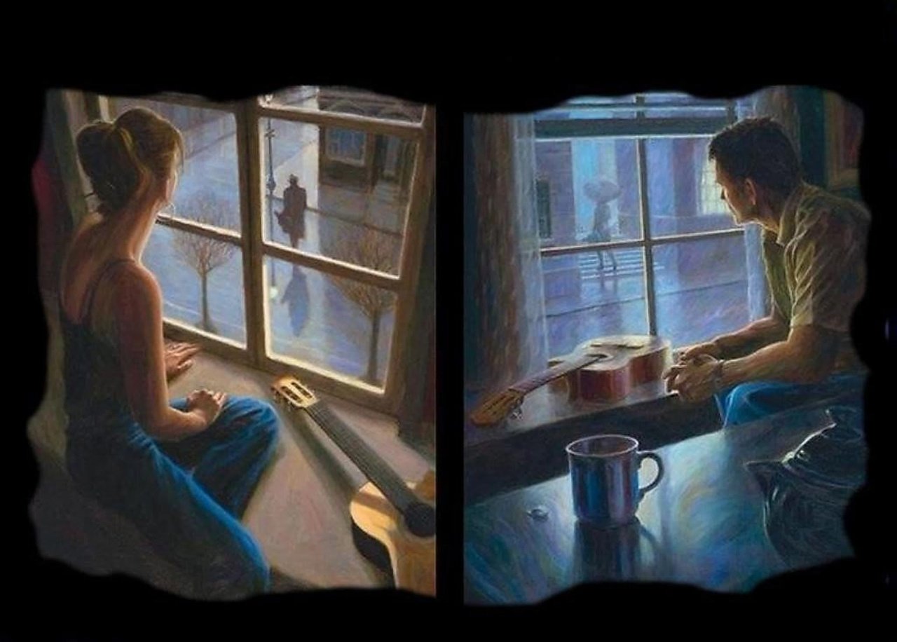 Здесь ждет вас ужин и ночлег. Живопись Келлер Марк. Марк Келли художник. Художник Марк Келлер девушка у окна. Картина мужчина у окна.