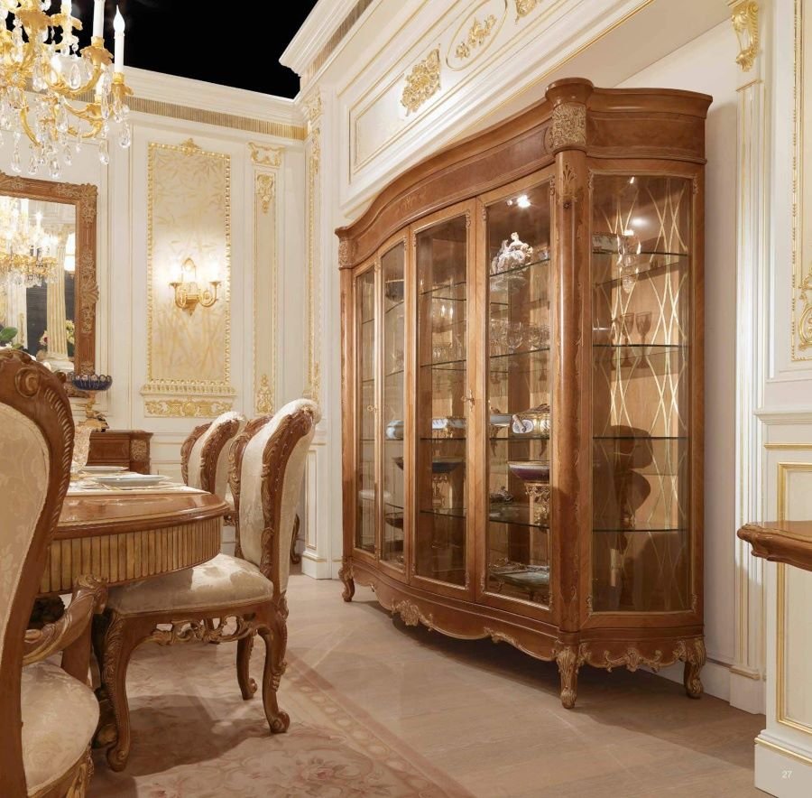 Витрины для гостиной классика