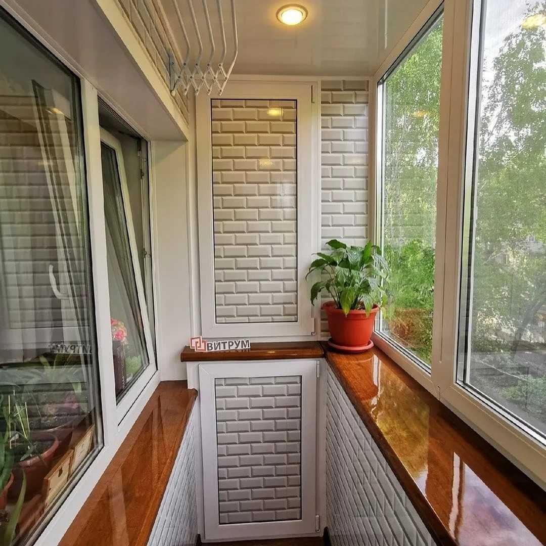 Как обшить балкон фото красиво