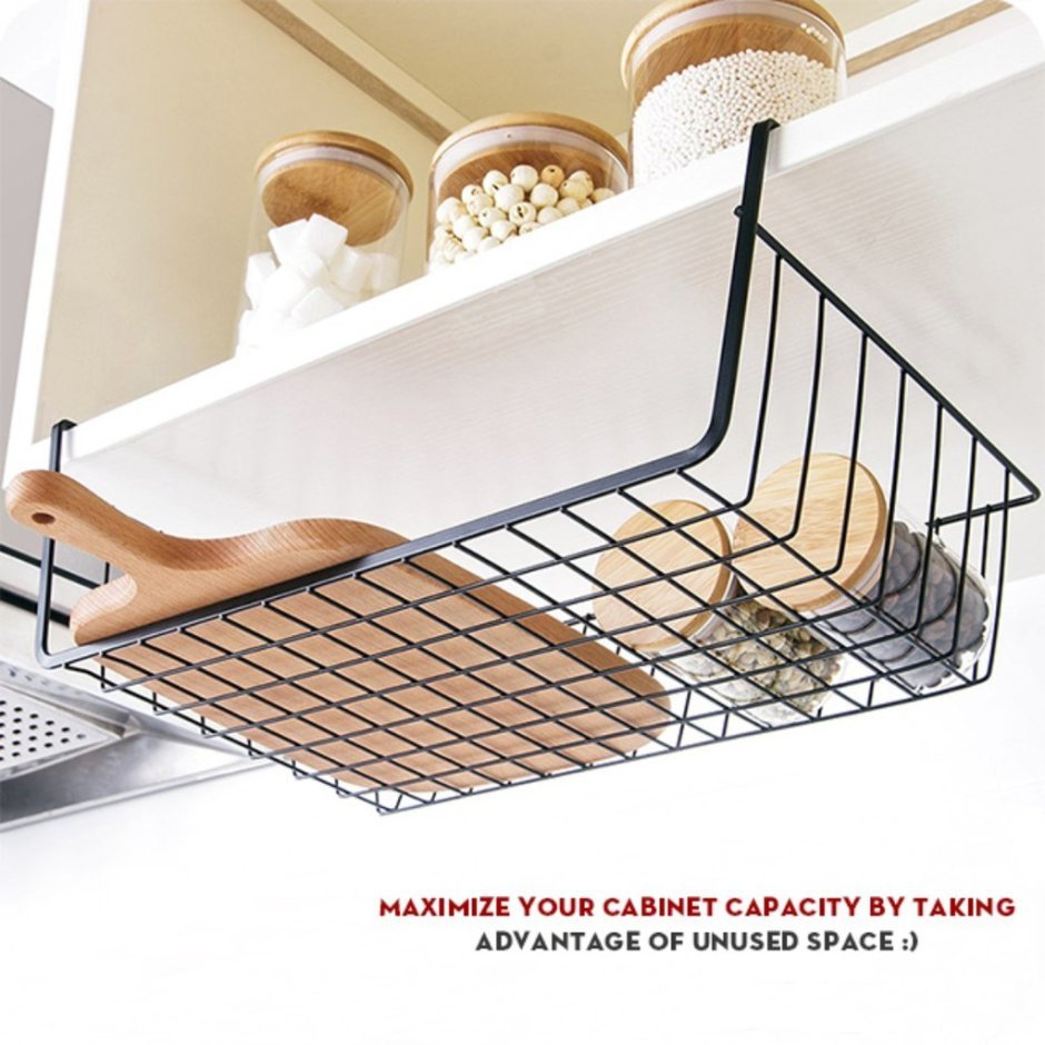 Полка "Wall Shelf-s (bas WL-001)" белая