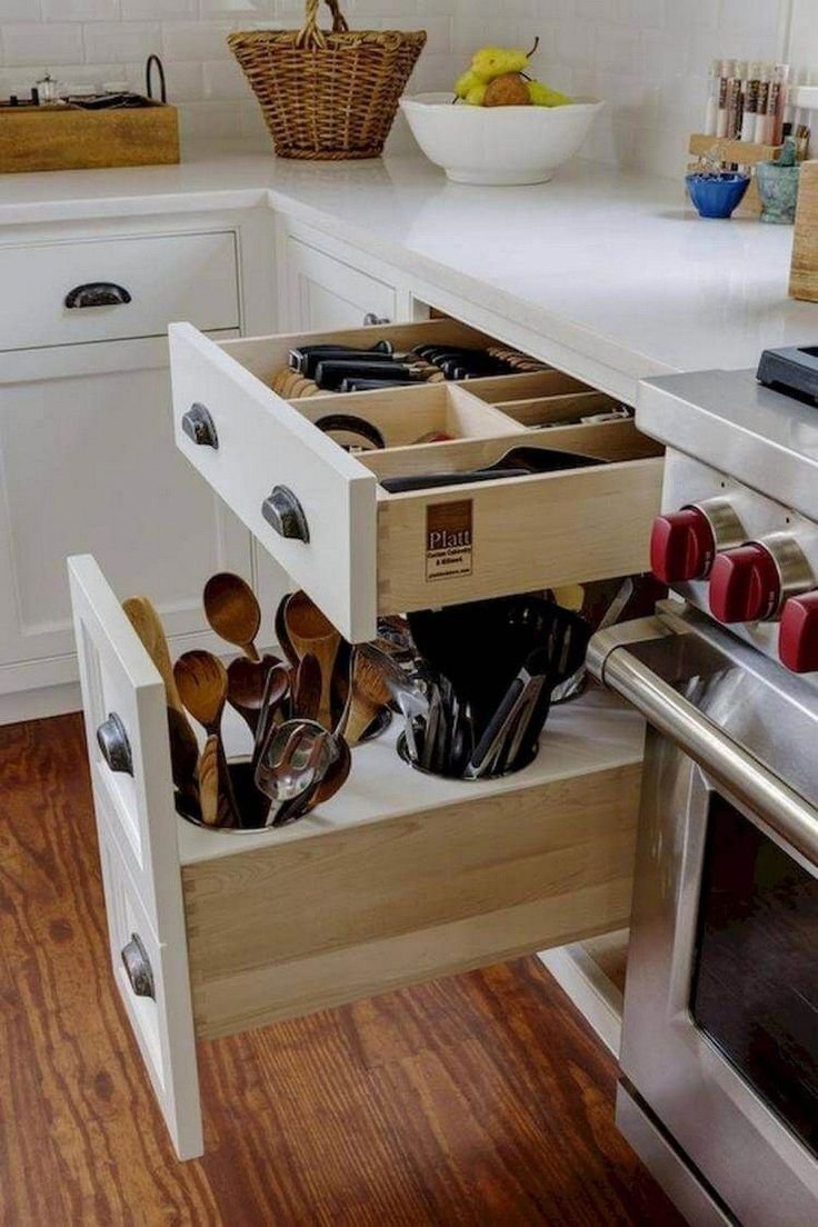 Интересные решения для кухни хранение