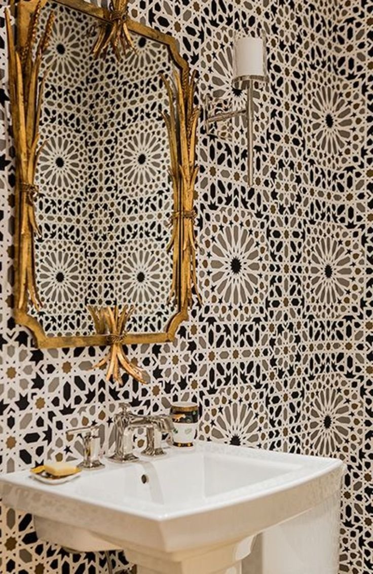 Марокканский стиль в ванной