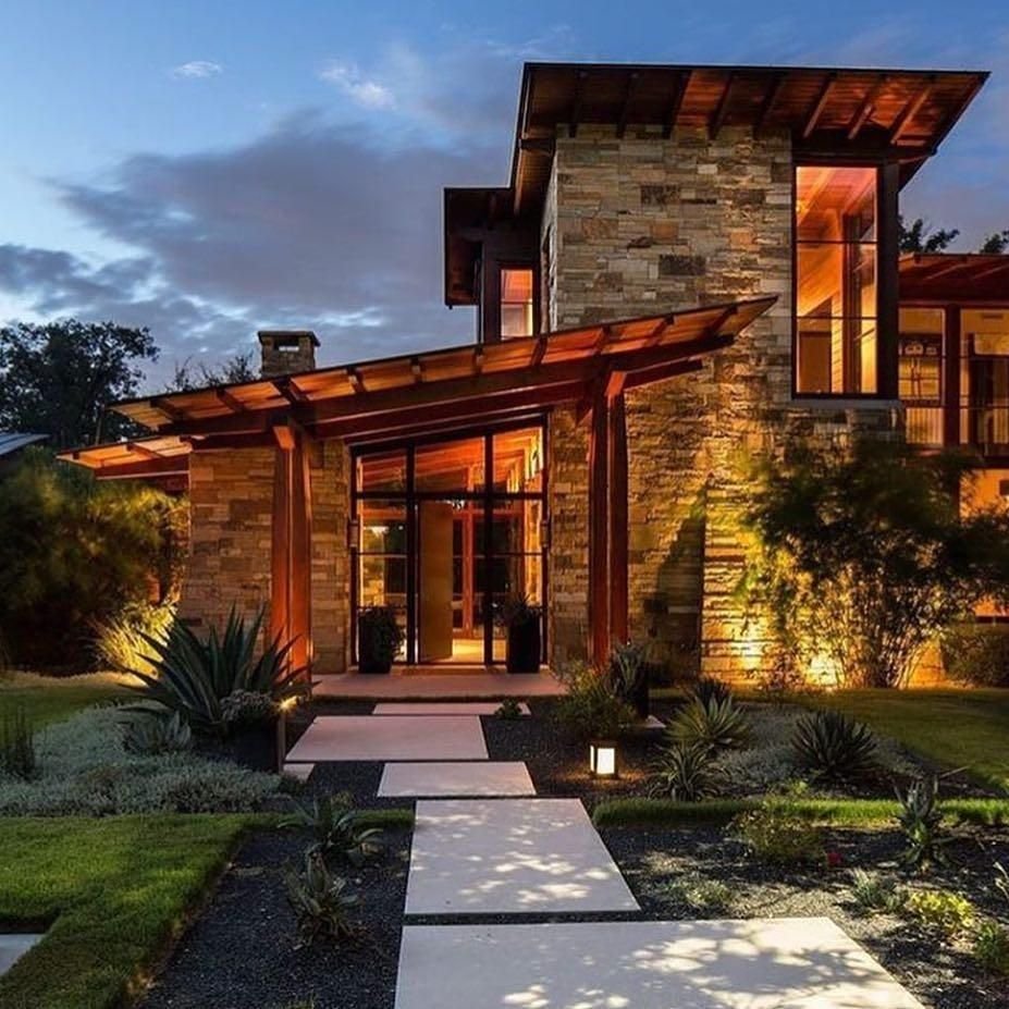 Очень красивый дом