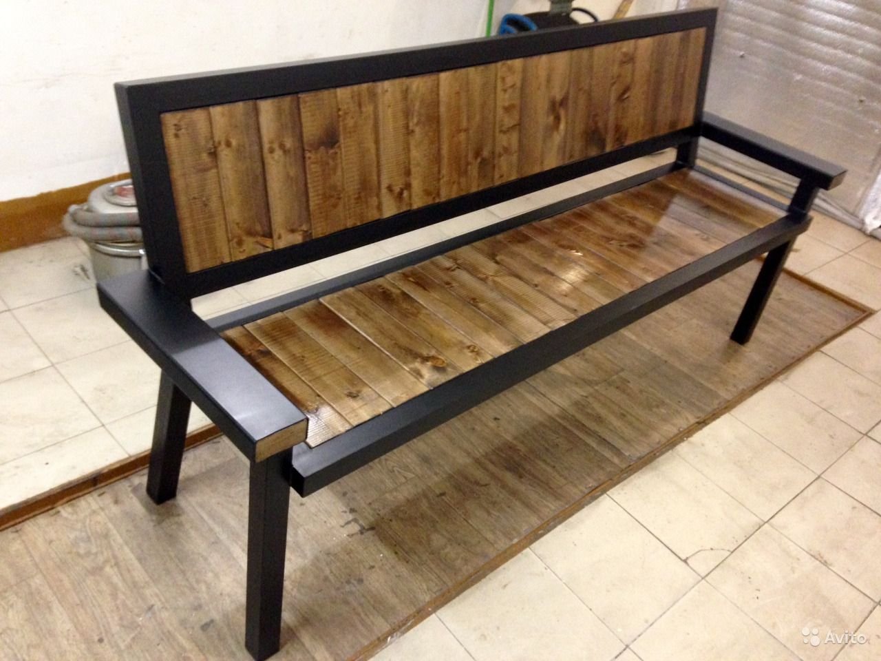 Лавочка лофт своими руками: 65 фото