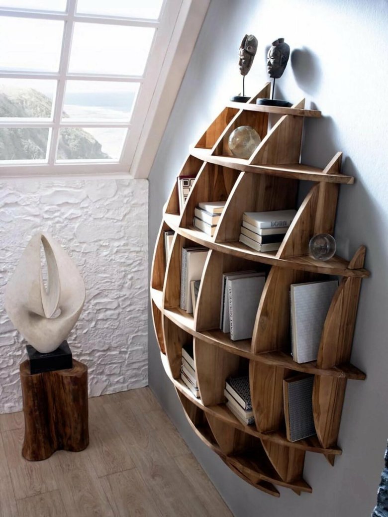 Кровать слэб в стиле лофт