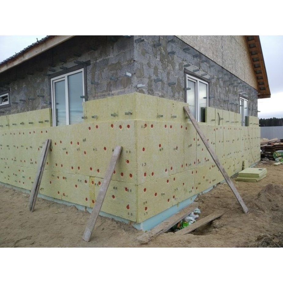 Штукатурный фасад Rockwool