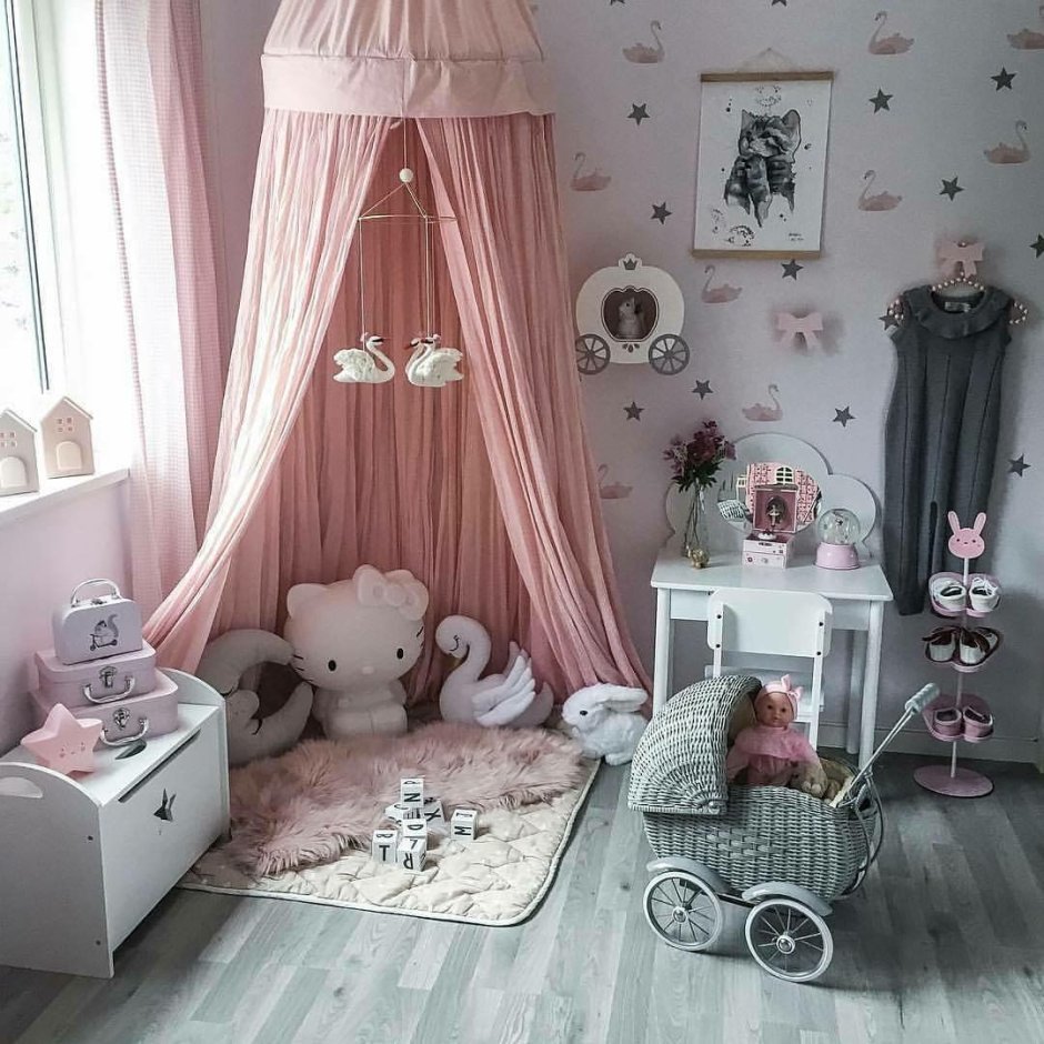 Детская комната для маленькой принцессы