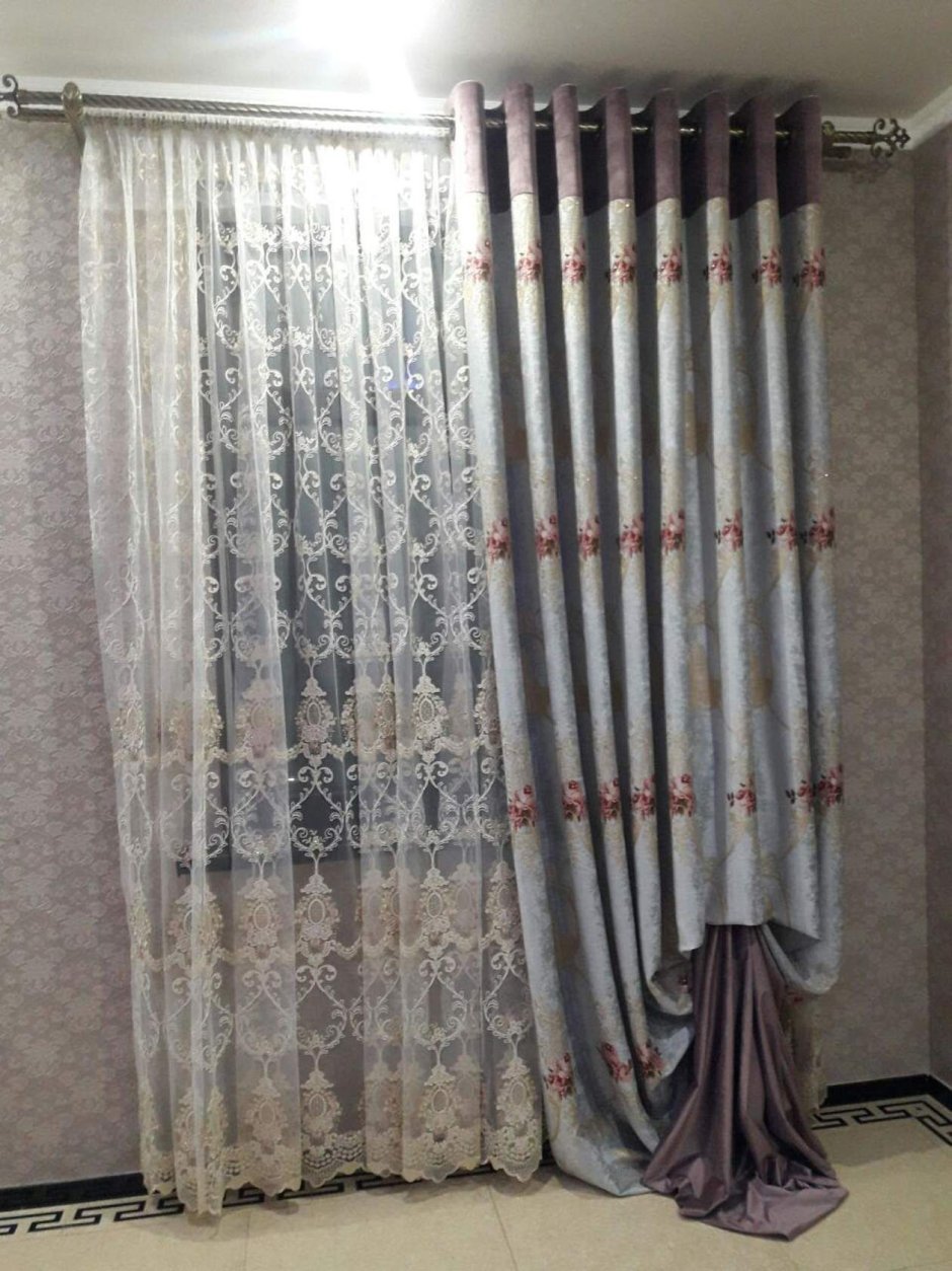 Треугольные люверсы для штор