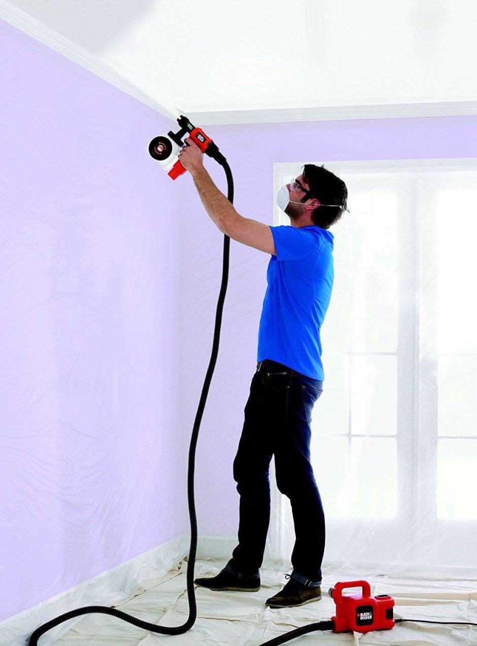 Краскопульт Black Decker hvlp400