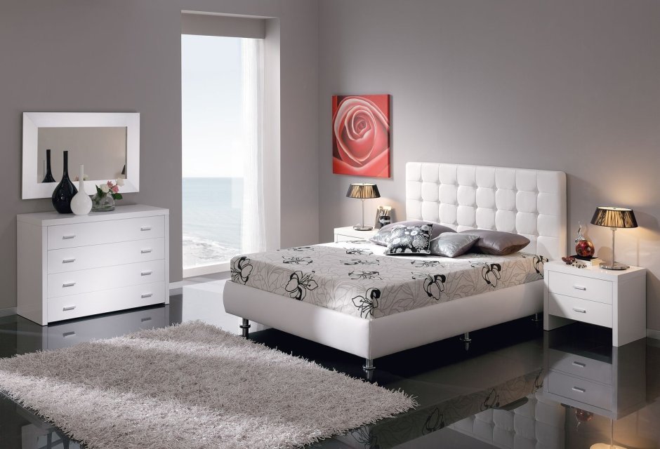 Кровать Fenicia 514 Granada (160 х200) белый