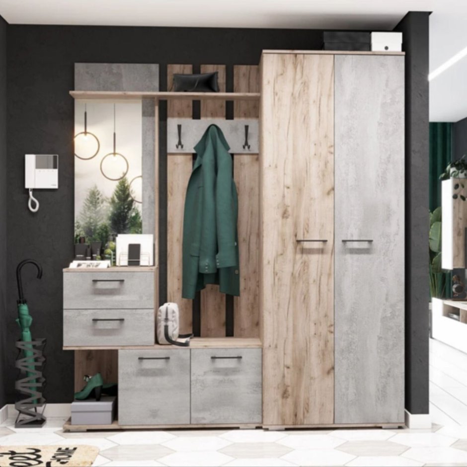БРВ мебель Ацтека прихожая