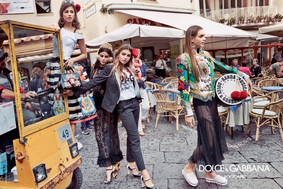 Рекламная кампания Dolce Gabbana ss21