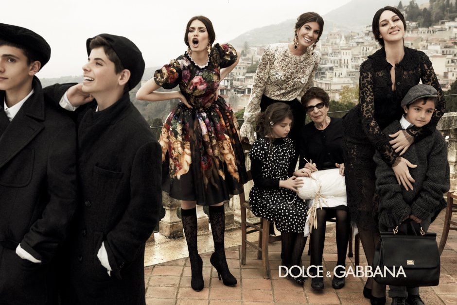 Dolce Gabbana кампания Моника Белуччи