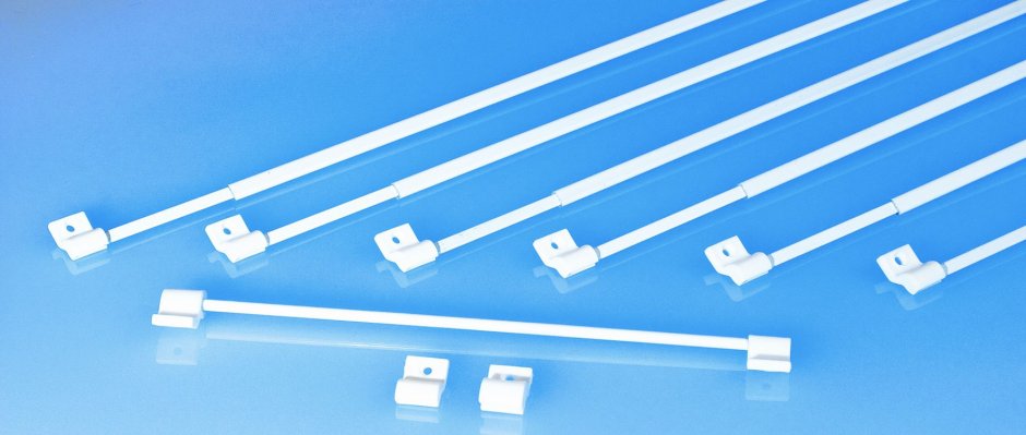 Телескопический карниз распорка 3м-4м