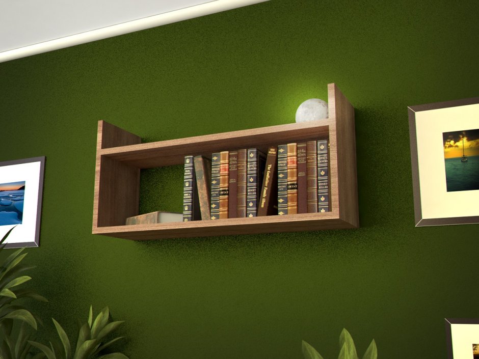 Мебель для гостиной с книжными полками