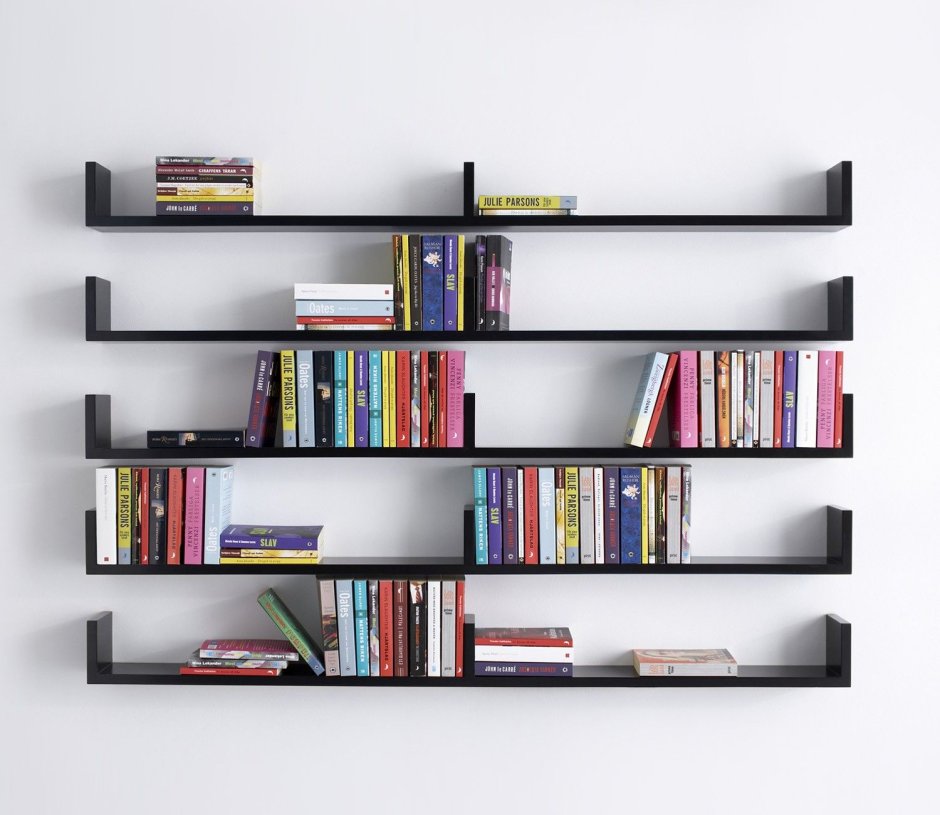 Необычные стеллажи для книг