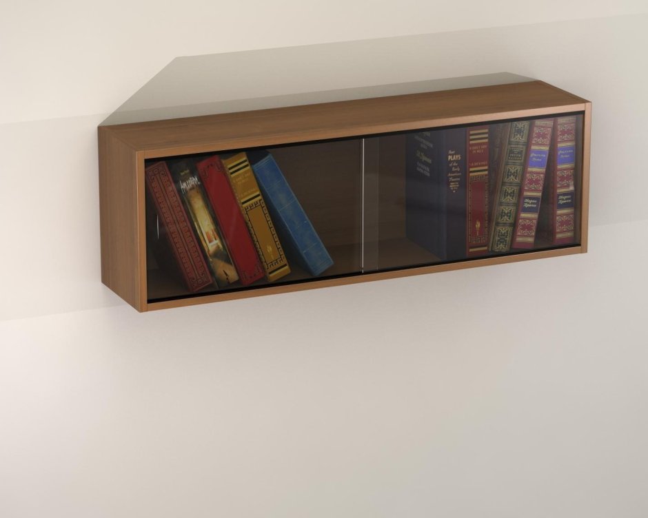 Книжные полки с книгами