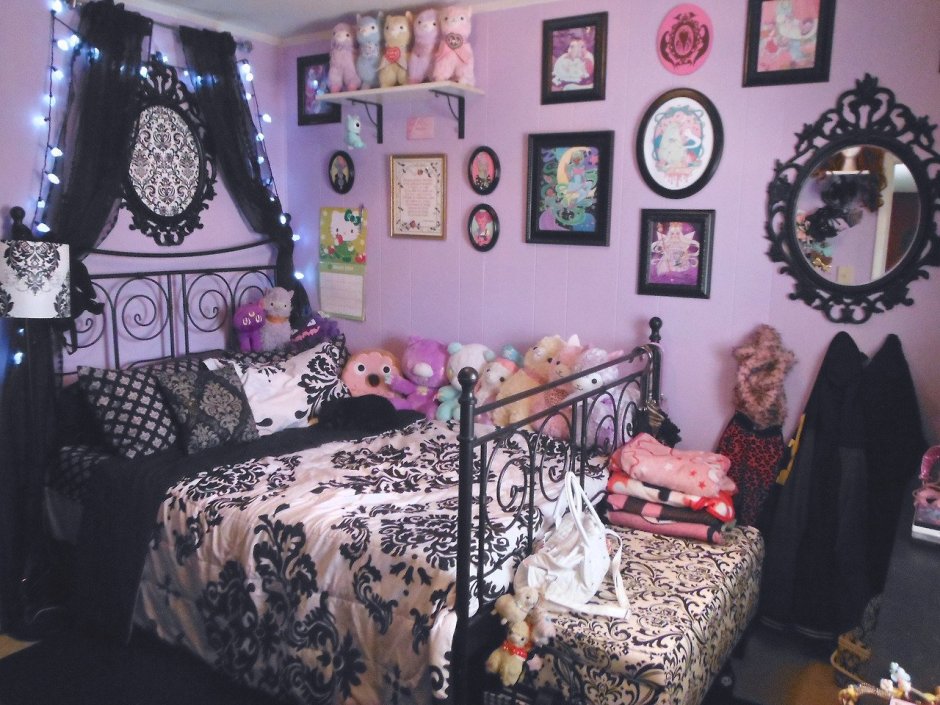 Pastel goth комната