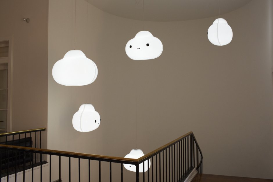 Бра с полкой белое облако Wall Lamp White cloud Loft Concept 44.898-0