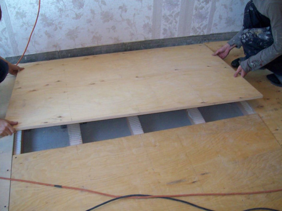 Фанера на пол под линолеум на деревянный пол