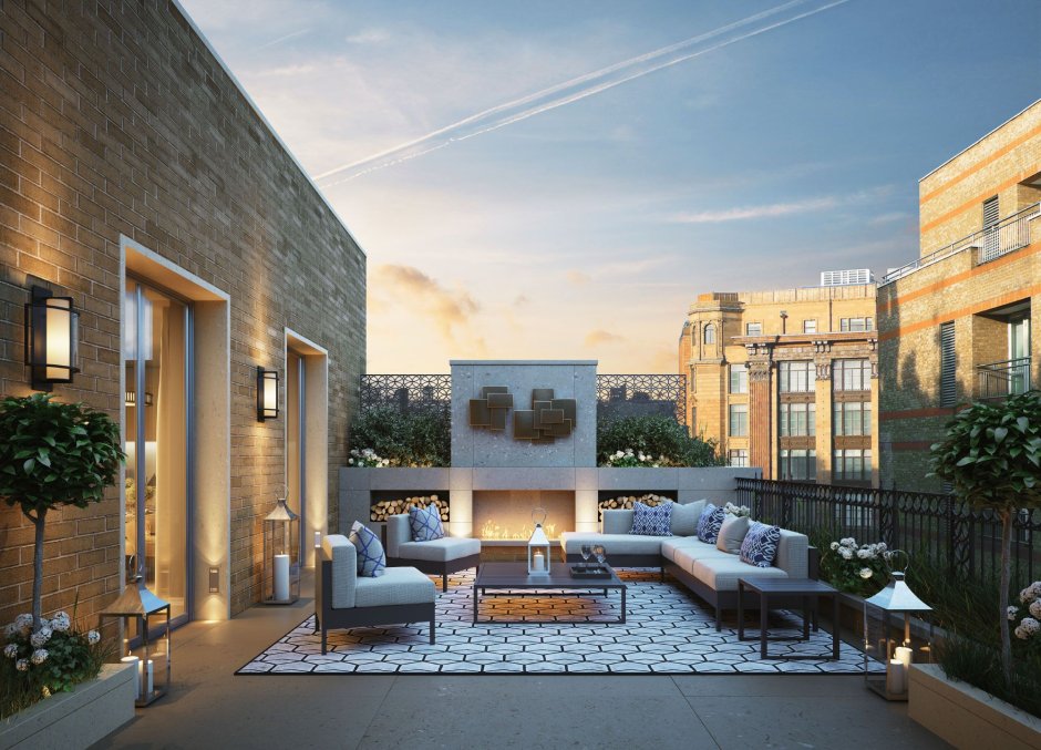 Knightsbridge private Park террасы
