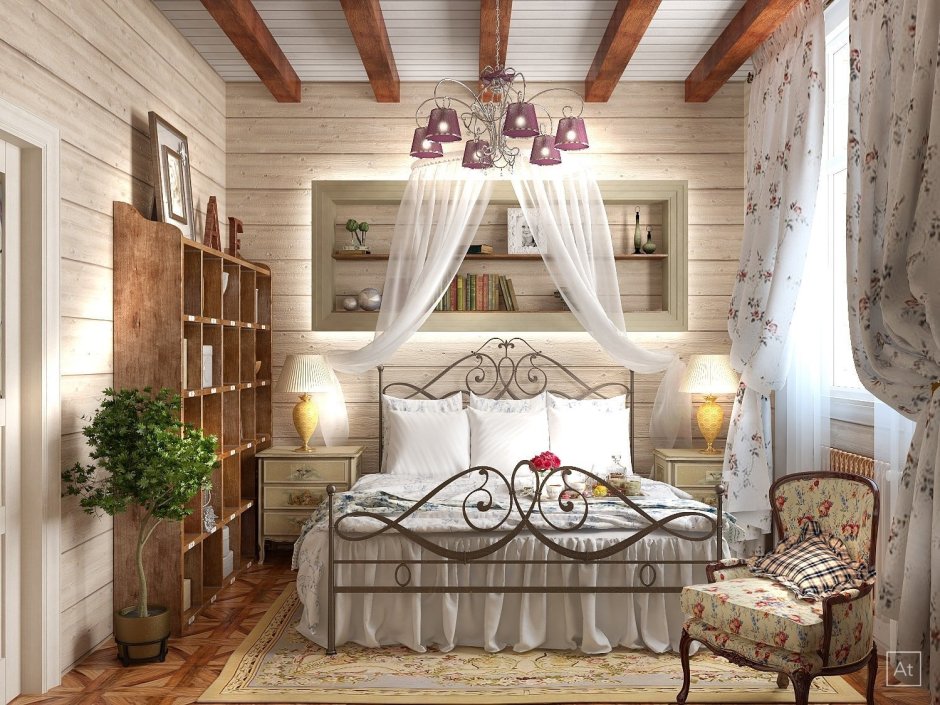 Atelier Provence обои в интерьере
