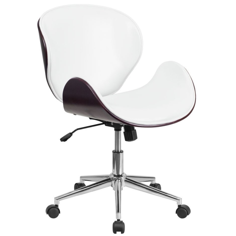 Bentwood Swivel Office Chair