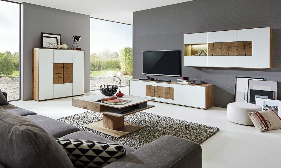Немецкая мебель для гостиной в современном стиле